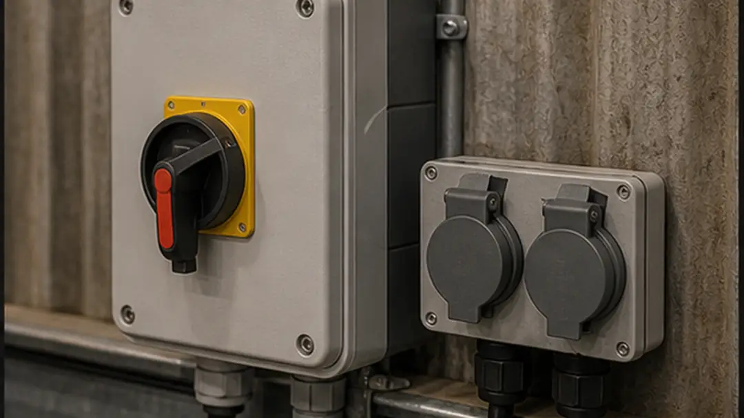Illustrative agricultural electrician work in Kirriemuir
