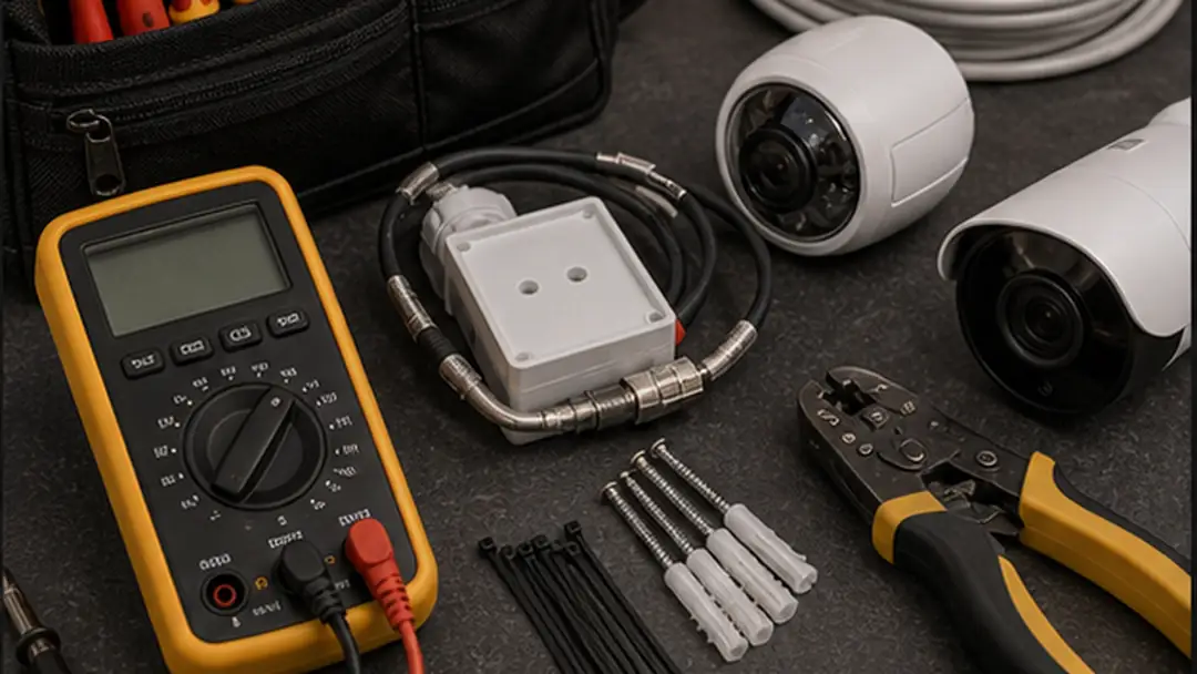 Tools for cctv installation
